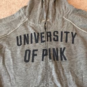 Pink Victoria’s Secret hoodie